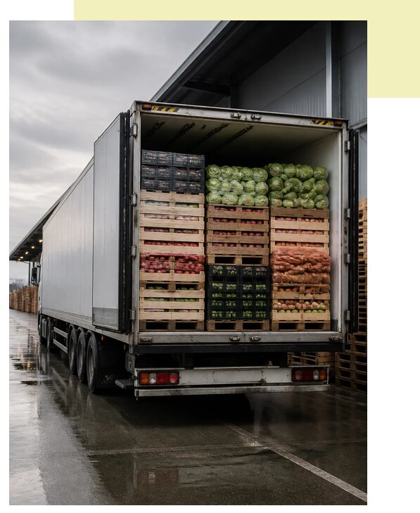 Перевозка плодоовощной продукции в Миасс по цене от 5085 р. | Агросервис-Мсс