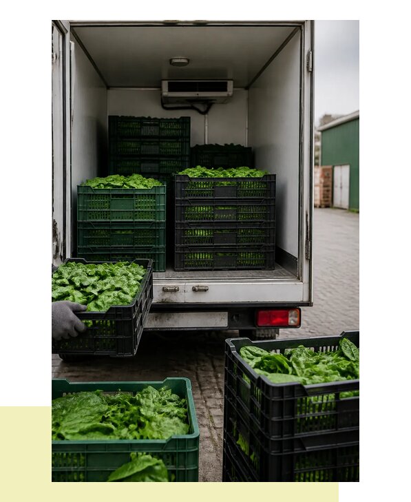 Перевозка шпината в Миасс с сохранением свежести продукции